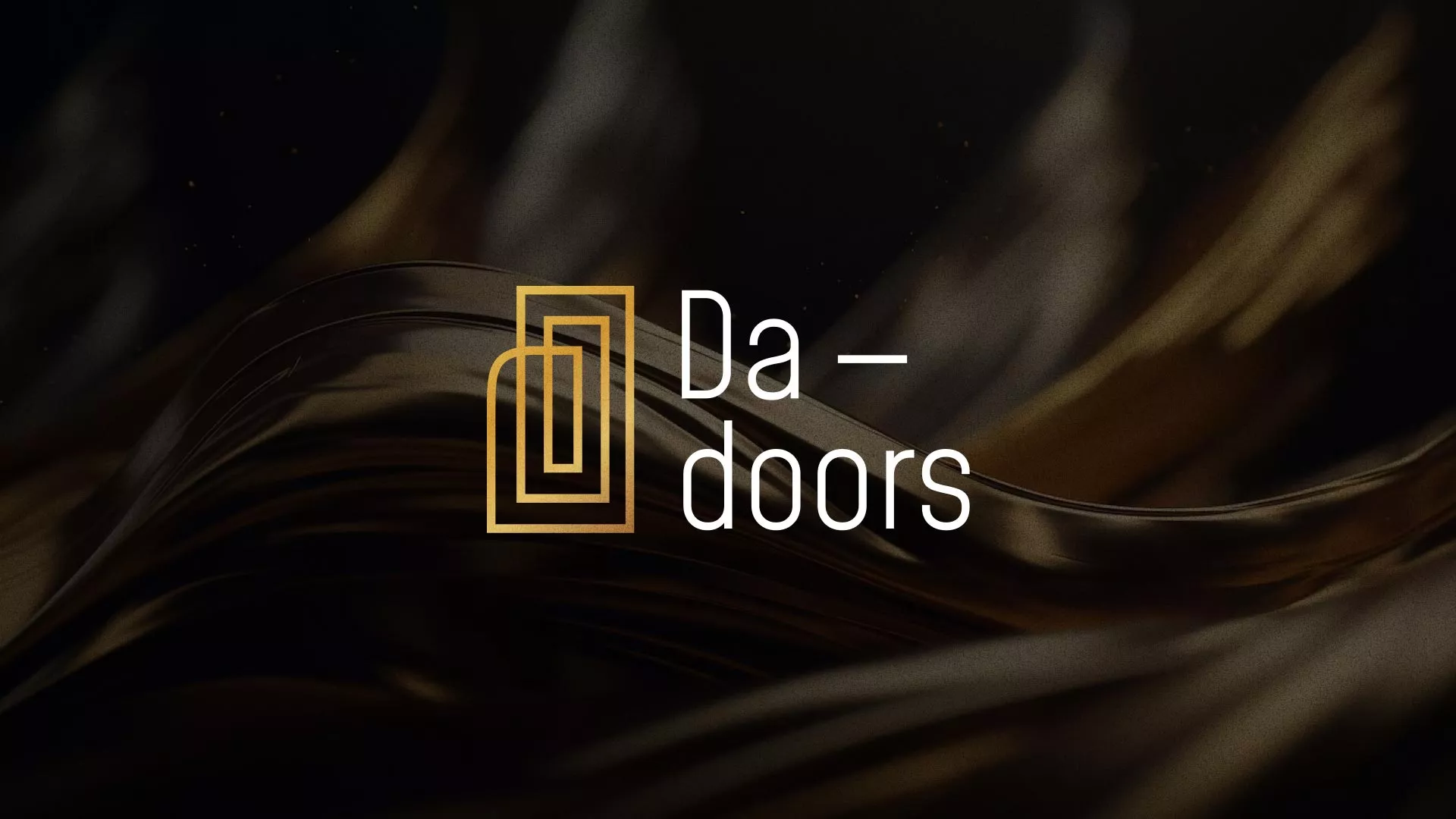 Разработка логотипа для компании «DA-DOORS» в Алейске